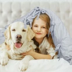 Hot Sale ⭐ 3 Pcs Washed Cotton Solid with Bowknot Closure Design Bedding Sets King Light Gray - PiccoCasa ⭐ -Bedding Sets & Collections Sales Shop unnamed file 12946