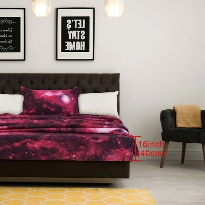 Coupon π 3 Pcs Polyester Galaxy Sky Cosmos Night Bedding Sets Twin Red - PiccoCasa β 4 Coupon π 3 Pcs Polyester Galaxy Sky Cosmos Night Bedding Sets Twin Red - PiccoCasa β - Image 4