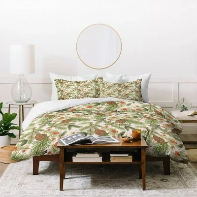 Cheap π Full/Queen Dash and Ash Cabin in the Woods Duvet Cover Set Green - Deny Designs βοΈ 1 Cheap π Full/Queen Dash and Ash Cabin in the Woods Duvet Cover Set Green - Deny Designs βοΈ