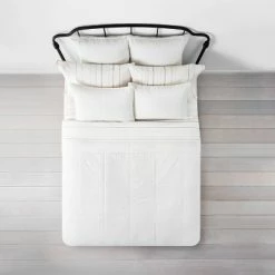 Best reviews of 🧨 Hearth & Hand With Magnolia Solid Quilt Sour Cream Collection - Hearth & Hand™ with Magnolia 😍