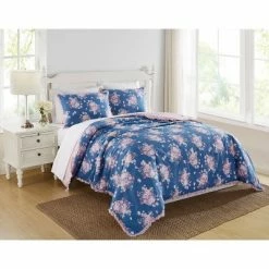 Best deal 👍 Savannah Dusk Duvet Cover & Sham Set - The Farmhouse by Rachel Ashwell Signature Blue/pink ✔️ -Bedding Sets & Collections Sales Shop unnamed file 13031