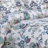 Top 10 ❤️ 3pc Abstract Paisley Cotton Flannel Printed Oversized Duvet Set - Tribeca Living Multicolored 🎉