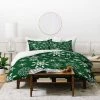 Best deal 🤩 Iveta Abolina Silent Night Duvet Cover Set Green - Deny Designs 🔔