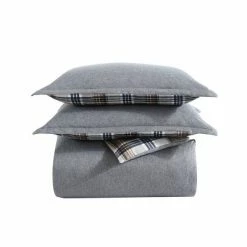Outlet 👏 Eddie Bauer - Richmond Microfiber Duvet Cover & Sham Set Gray ❤️ -Bedding Sets & Collections Sales Shop unnamed file 13109