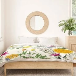 Deals ⌛ Iveta Abolina Bretta 100% Cotton Duvet Set - Deny Designs Yellow 😀 -Bedding Sets & Collections Sales Shop unnamed file 13114
