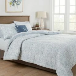 Wholesale 🤩 Atherton Medallion Comforter Set with Sheets - Threshold™ Blue 🧨