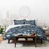 Deals ✨ Iveta Abolina Oslo Winter Duvet Cover Set Blue - Deny Designs 🎁