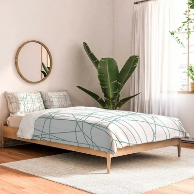 Top 10 π₯ Architecture Dream Cotton Duvet & Sham Set - Deny Designs Green βοΈ 2 Top 10 π₯ Architecture Dream Cotton Duvet & Sham Set - Deny Designs Green βοΈ - Image 2