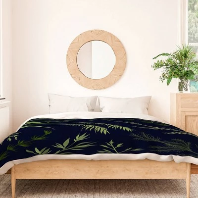 Buy ✨ Iveta Abolina Margaux III Duvet Cover & Sham Set - Deny Designs Navy Blue ⌛ 2 Buy ✨ Iveta Abolina Margaux III Duvet Cover & Sham Set - Deny Designs Navy Blue ⌛ - Image 2