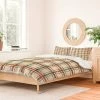 Buy 💯 Christmas Tartan Plaid Duvet Set - Deny Designs Yellow 🤩