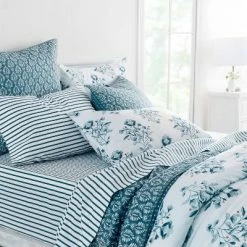 Promo ❤️ Rohan Organic Duvet Set - Martha Stewart Blue ⭐ -Bedding Sets & Collections Sales Shop unnamed file 13312
