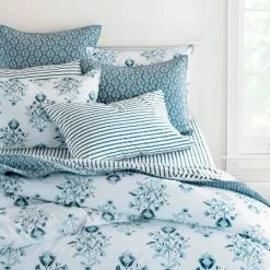 Promo ❤️ Rohan Organic Duvet Set - Martha Stewart Blue ⭐ -Bedding Sets & Collections Sales Shop unnamed file 13313