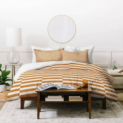 Discount β¨ Little Arrow Design Co Aria Rectangle Tiles Duvet Set - Deny Designs Orange π 1 Discount β¨ Little Arrow Design Co Aria Rectangle Tiles Duvet Set - Deny Designs Orange π
