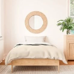 Budget 🌟 Breezy Palm Polyester Duvet & Sham Set - Deny Designs Beige 👏 -Bedding Sets & Collections Sales Shop unnamed file 13339