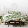 Buy 🧨 Marta Barragan Camarasa Nature in Circles with Leaves Duvet Set - Deny Designs 🔔