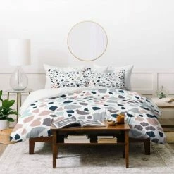 Cheapest β€οΈ Viviana Gonzalez Terrazzo Duvet Cover & Sham Set - Deny Designs π₯
