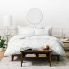 Flash Sale 🔔 Hadley Hutton Dotty Gray Duvet Cover Set White - Deny Designs 🔔