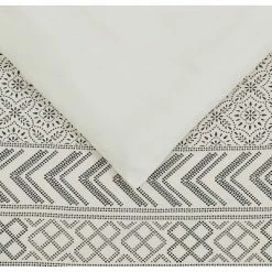 Deals ⌛ Brooklyn Loom Chase Duvet Set Cream/black 🌟 -Bedding Sets & Collections Sales Shop unnamed file 13454