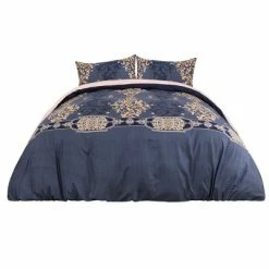 Best Pirce β 3 Pcs Double Brushed Microfiber Geometry Pattern Washable Duvet Cover Bedding Sets - PiccoCasa β¨