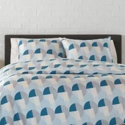 Outlet 🎉 Skye Geo Reversible Duvet Cover Set - Novogratz 😀 -Bedding Sets & Collections Sales Shop unnamed file 13484