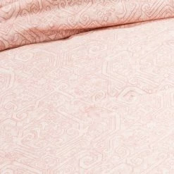 Buy ⌛ Full/Queen Family Friendly Medallion Comforter & Sham Set Pink - Threshold™ 🎁 -Bedding Sets & Collections Sales Shop unnamed file 1351