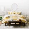 Best Sale 🛒 Urban Wild Studio Festival Duvet Set - Deny Designs Yellow ⌛