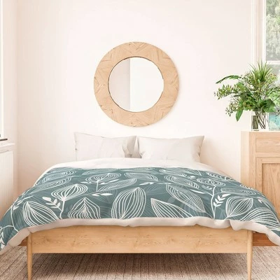 New π RosebudStudio Perfect 100% Cotton Duvet Set - Deny Designs Green π― 2 New π RosebudStudio Perfect 100% Cotton Duvet Set - Deny Designs Green π― - Image 2