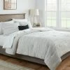 Buy 😍 Brooklawn Space-Dyed Waffle Comforter Bedding Set Gray - Threshold™ 🧨