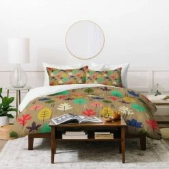 Promo π Deny Designs Zoe Wodarz Leaf It All Behind Duvet Cover Set π