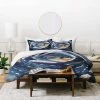 Best Pirce 💯 Laura Fedorowicz Said Softly Duvet Set - Deny Designs Blue 💯
