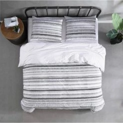 Coupon 👍 Wooster Stripe Duvet Cover Set - City Scene Black ✨ -Bedding Sets & Collections Sales Shop unnamed file 13605
