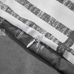 Promo 🛒 3pc Carter Plaid Reversible Duvet Cover & Sham Set - Clean Spaces White/gray 👍 -Bedding Sets & Collections Sales Shop unnamed file 13672