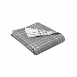 Promo 🛒 3pc Carter Plaid Reversible Duvet Cover & Sham Set - Clean Spaces White/gray 👍 -Bedding Sets & Collections Sales Shop unnamed file 13674