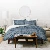 Cheap 🤩 Pattern State Tiger Sketch Duvet Set - Deny Designs Blue 🤩