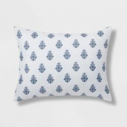 Discount 💯 Norwood Block Print with Border Comforter Bedding Set White/Blue - Threshold™ 🤩 -Bedding Sets & Collections Sales Shop unnamed file 1370