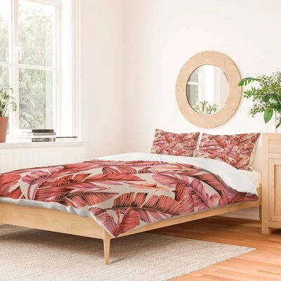 Outlet β¨ Marta Barragan Camarasa Jungle 100% Cotton Duvet Set - Deny Designs Pink π 1 Outlet β¨ Marta Barragan Camarasa Jungle 100% Cotton Duvet Set - Deny Designs Pink π
