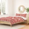 Top 10 ✨ Aimee St Hill Decorative Duvet Set - Deny Designs Red 👍
