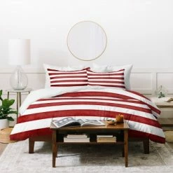 Top 10 π― Deny Designs Monika Strigel Farmhouse Shabby Stripes Red β