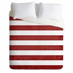 Top 10 💯 Deny Designs Monika Strigel Farmhouse Shabby Stripes Red ⭐ -Bedding Sets & Collections Sales Shop unnamed file 13773
