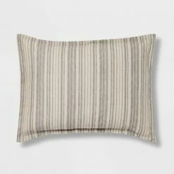 Outlet 🔔 Rangeley Stripe Comforter Set with Sheets - Threshold™ Gray 👏 8 Outlet 🔔 Rangeley Stripe Comforter Set with Sheets - Threshold™ Gray 👏 -Bedding Sets & Collections Sales Shop unnamed file 1379