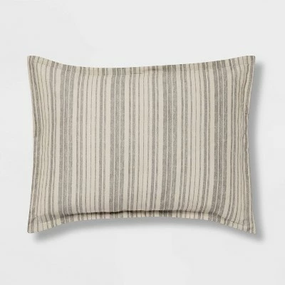 Outlet 🔔 Rangeley Stripe Comforter Set with Sheets - Threshold™ Gray 👏 4 Outlet 🔔 Rangeley Stripe Comforter Set with Sheets - Threshold™ Gray 👏 - Image 4