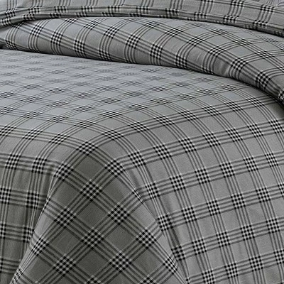 New π Savannah Cotton Flannel Printed Oversized Duvet Set - Tribeca Living Multicolored π 1 New π Savannah Cotton Flannel Printed Oversized Duvet Set - Tribeca Living Multicolored π