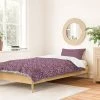 Wholesale 😍 Wagner Campelo Boho Volutes Duvet Set - Deny Designs Purple 🛒