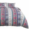 Best Pirce 👍 3 Pcs Microfiber Fabric Bohemian Theme Washable Duvet Cover Bedding Sets - PiccoCasa ❤️
