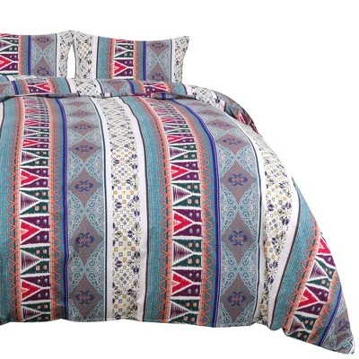 Best Pirce π 3 Pcs Microfiber Fabric Bohemian Theme Washable Duvet Cover Bedding Sets - PiccoCasa β€οΈ 1 Best Pirce π 3 Pcs Microfiber Fabric Bohemian Theme Washable Duvet Cover Bedding Sets - PiccoCasa β€οΈ
