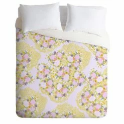 New 🔔 Iveta Abolina Babette Garden Duvet Set Yellow - Deny Designs 🔥 -Bedding Sets & Collections Sales Shop unnamed file 13877