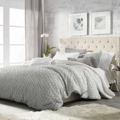 Buy 🛒 3Pc Ombre Honeycomb Duvet Set Gray - Microsculpt ⌛ -Bedding Sets & Collections Sales Shop unnamed file 13899