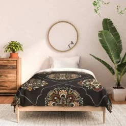 Coupon ❤️ Ivy Mandalas Cotton Duvet & Sham Set - Deny Designs Black/white ✨ -Bedding Sets & Collections Sales Shop unnamed file 13931