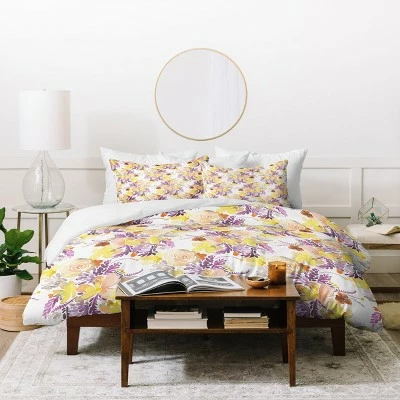 Hot Sale ⭐ Ninola Design Floral Sweet Bloom Duvet Set - Deny Designs ✔️ 1 Hot Sale ⭐ Ninola Design Floral Sweet Bloom Duvet Set - Deny Designs ✔️
