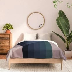 Buy ✨ A Huge Gap Cotton Duvet & Sham Set - Deny Designs Blue 💯 -Bedding Sets & Collections Sales Shop unnamed file 13950